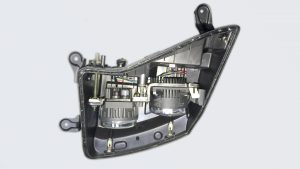Mitsubishi 3000GT Gen2 / MK2 LED Scheinwerfer / Headlight - Inside